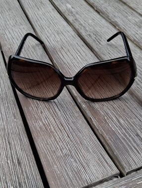 Burberry Oversized Brown Gradient Women's Sunglasses